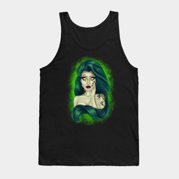 LOVELY DEAD Tank Top by Gisele_Constantino